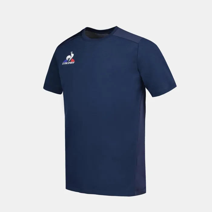 Tshirts Kids Le Coq Sportif Tennis TShirt Kids Dress Blues Tshirts Kids Le Coq Sportif Tennis TShirt Kids Dress Blues