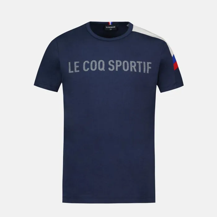 Tshirts Kids Le Coq Sportif Tricolore Tshirt Enfant Blue Light