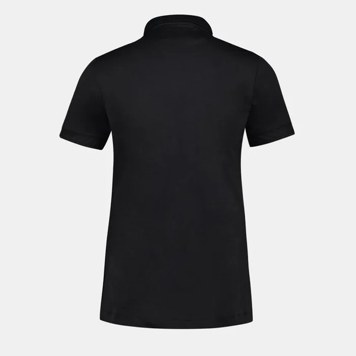 Tshirts Polos Shirts And Tops Women Le Coq Sportif Coq D039Or Polo Shirt En Interlock 240g Coton Black