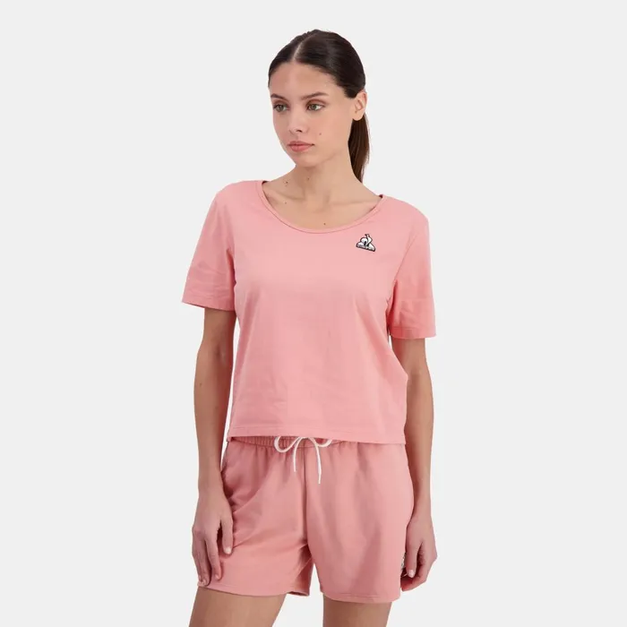 Tshirts Polos Shirts And Tops Women Le Coq Sportif Essentiels Tshirt Femme Rosette Tshirts Polos Shirts And Tops Women Le Coq Sportif Essentiels Tshirt Femme Rosette