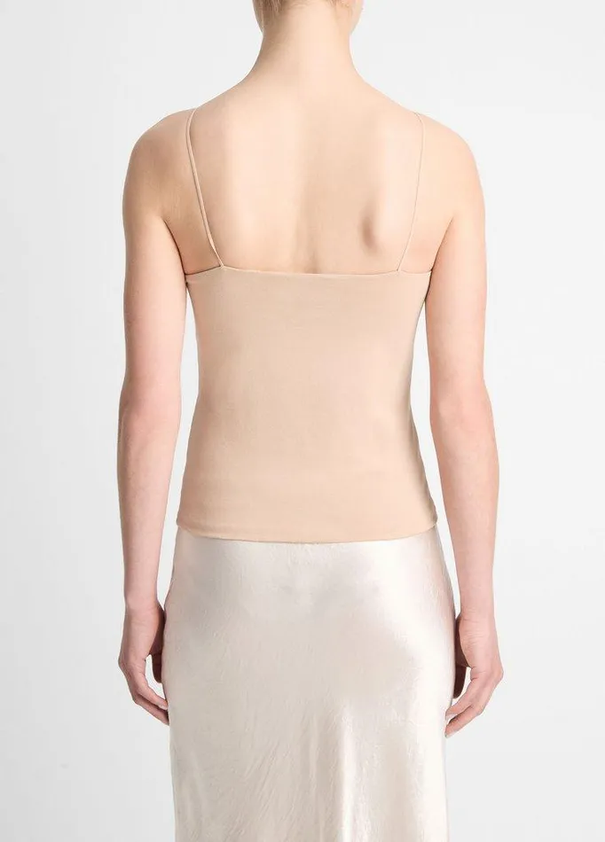 TShirts Women Vince Pima Cotton Camisole Chamois TShirts Women Vince Pima Cotton Camisole Chamois
