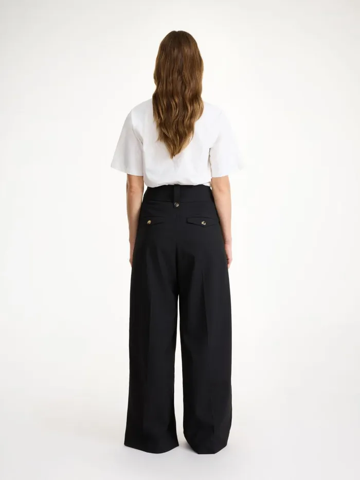 Taal HighWaist Trousers Black Women By Malene Birger Trousers