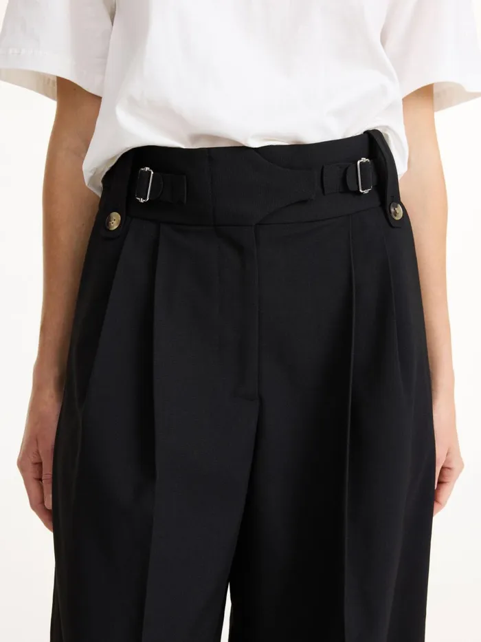 Taal HighWaist Trousers Black Women By Malene Birger Trousers