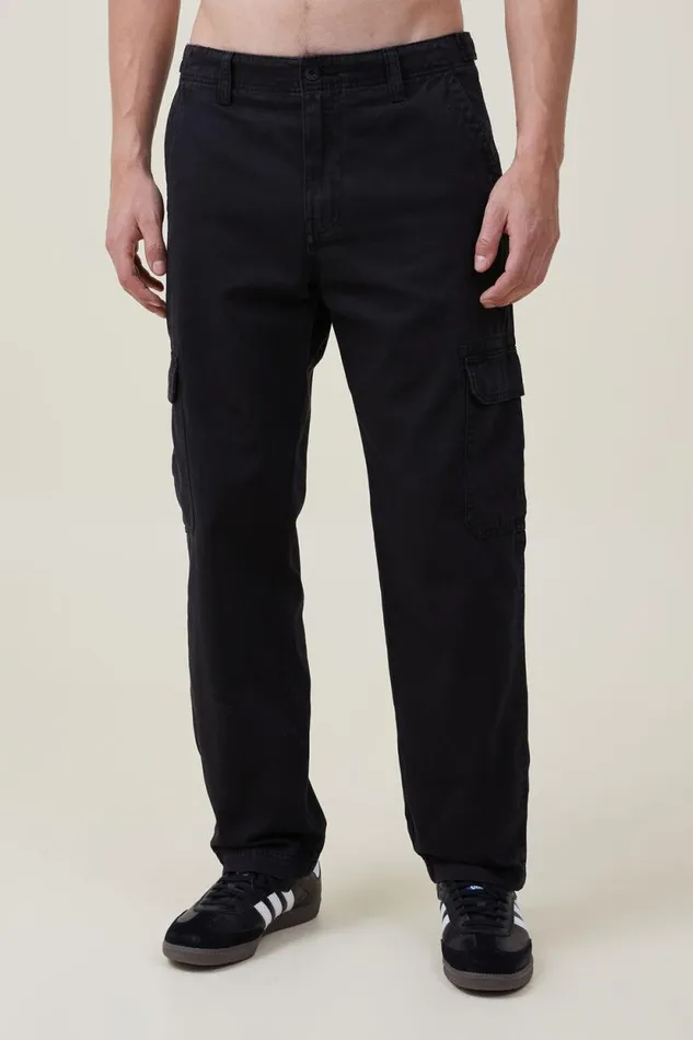Tactical Cargo Pant Jet Black Herringbone Men Cotton On Pants Tactical Cargo Pant Jet Black Herringbone Men Cotton On Pants