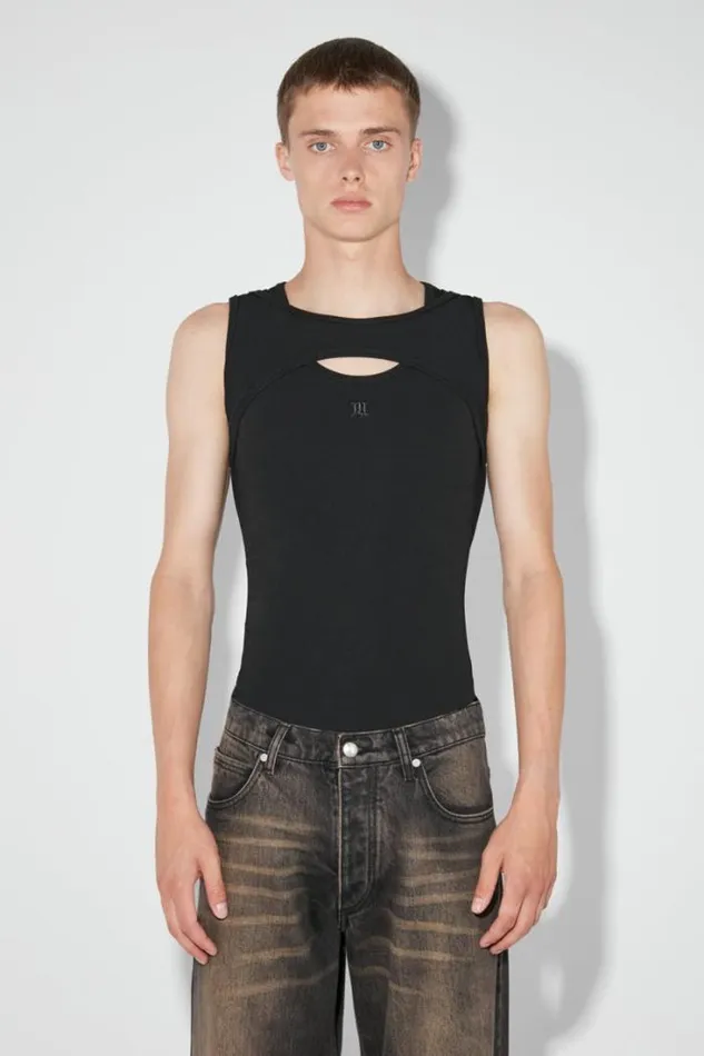 Tank Top Black Men MISBHV TShirts