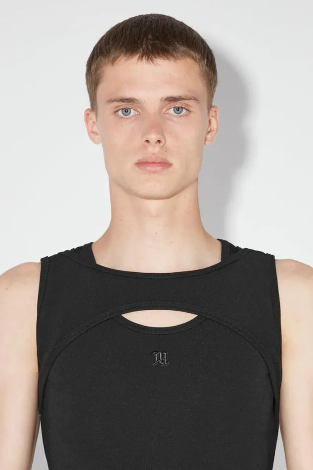 Tank Top Black Men MISBHV TShirts