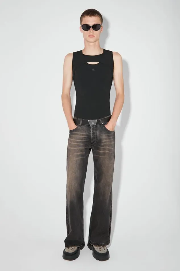 Tank Top Black Men MISBHV TShirts