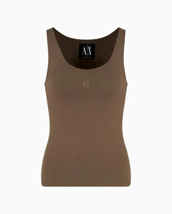 Tank Tops Brown Women Armani TShirts