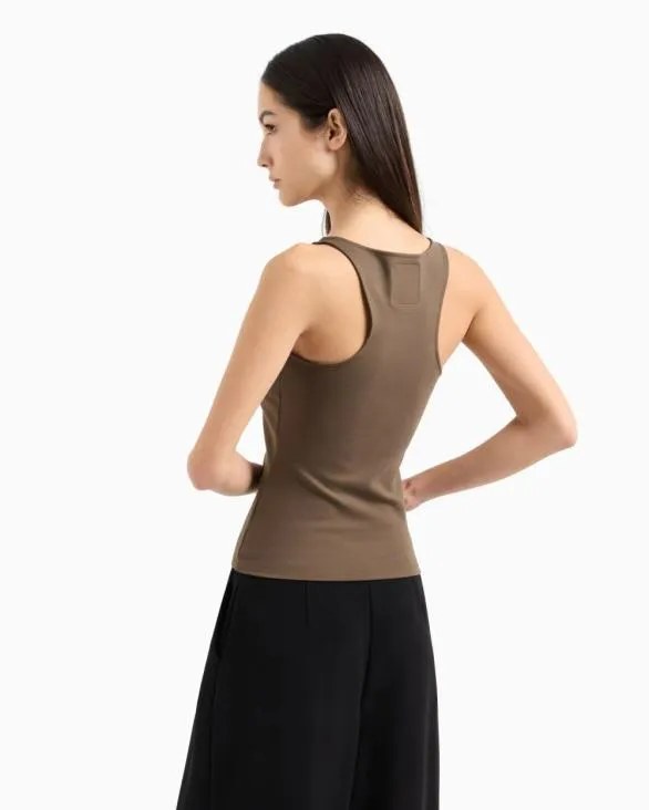 Tank Tops Brown Women Armani TShirts Tank Tops Brown Women Armani TShirts