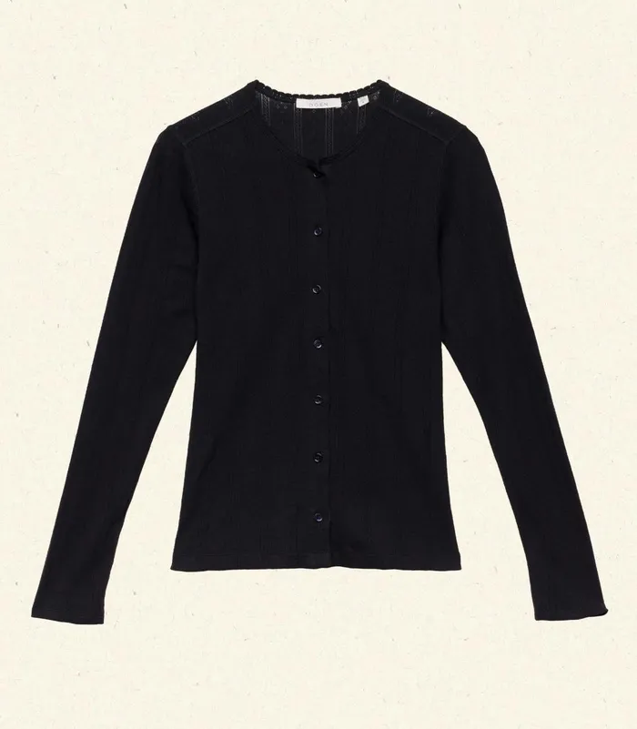 Tees Women DEN Amelie Tee Black Tees Women DEN Amelie Tee Black