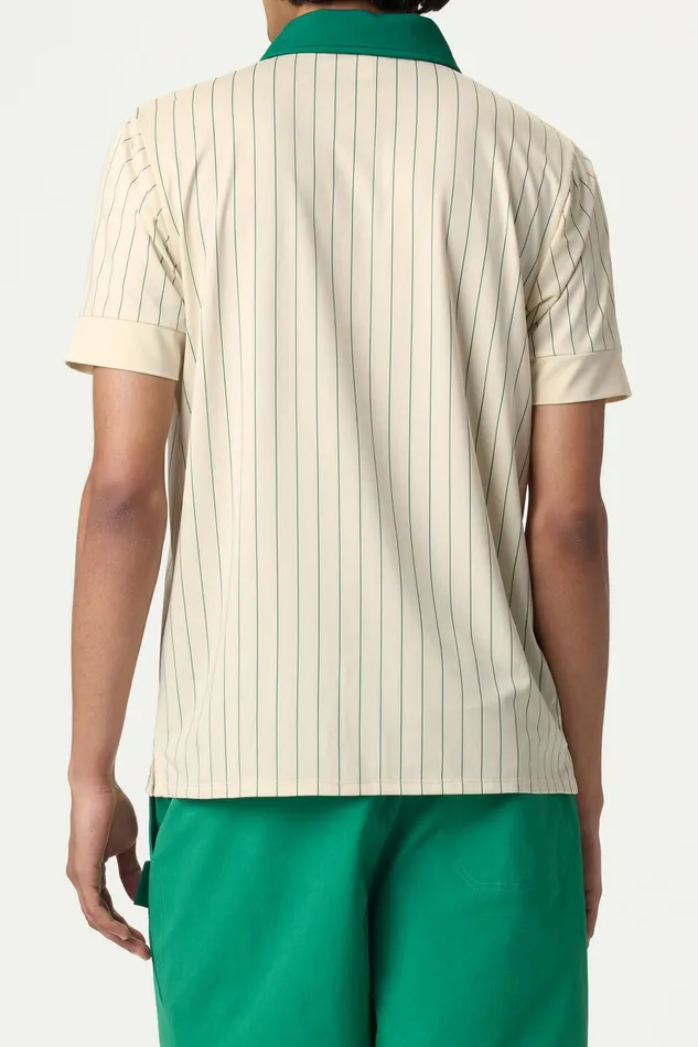 Tennis Men Fila Performance Iconic BB1 Polo 898 Angoragreen Jacket Pinstripe Tennis Men Fila Performance Iconic BB1 Polo 898 Angoragreen Jacket Pinstripe