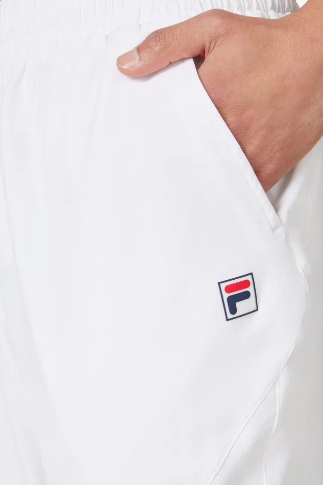 Tennis Men Fila Woven Court Track Pant 100 White Tennis Men Fila Woven Court Track Pant 100 White