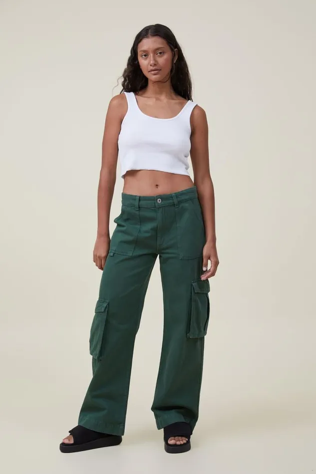The One Organic Rib Crop Tank White Women Cotton On Tops The One Organic Rib Crop Tank White Women Cotton On Tops