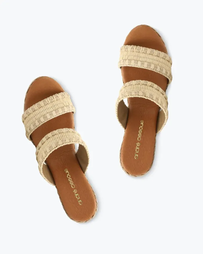 Tommy Bahama Andr Assous Neveah Stretch Wedges Beige Women Shoes and Sandals Tommy Bahama Andr Assous Neveah Stretch Wedges Beige Women Shoes and Sandals