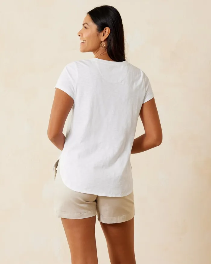 Tommy Bahama Ashby Isles Ombr Stripe 34Sleeve TShirt Tea Leaf Women Tops and Shirts Tommy Bahama Ashby Isles Ombr Stripe 34Sleeve TShirt Tea Leaf Women Tops and Shirts