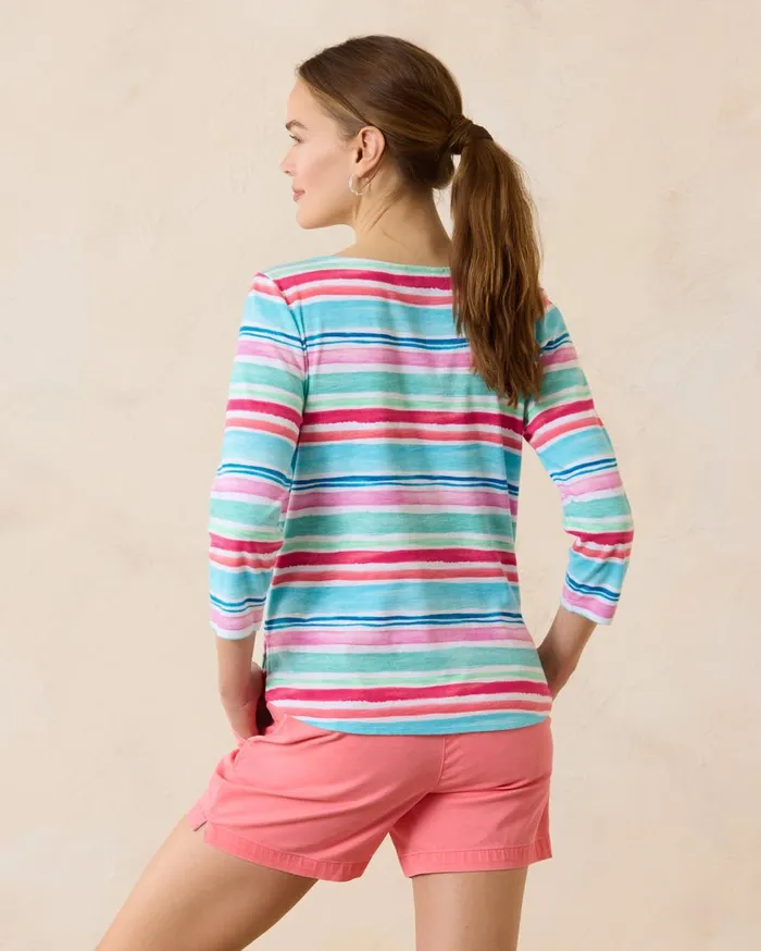 Tommy Bahama Ashby Isles ShortSleeve TShirt Glowing Azalea Women Tops and Shirts Tommy Bahama Ashby Isles ShortSleeve TShirt Glowing Azalea Women Tops and Shirts