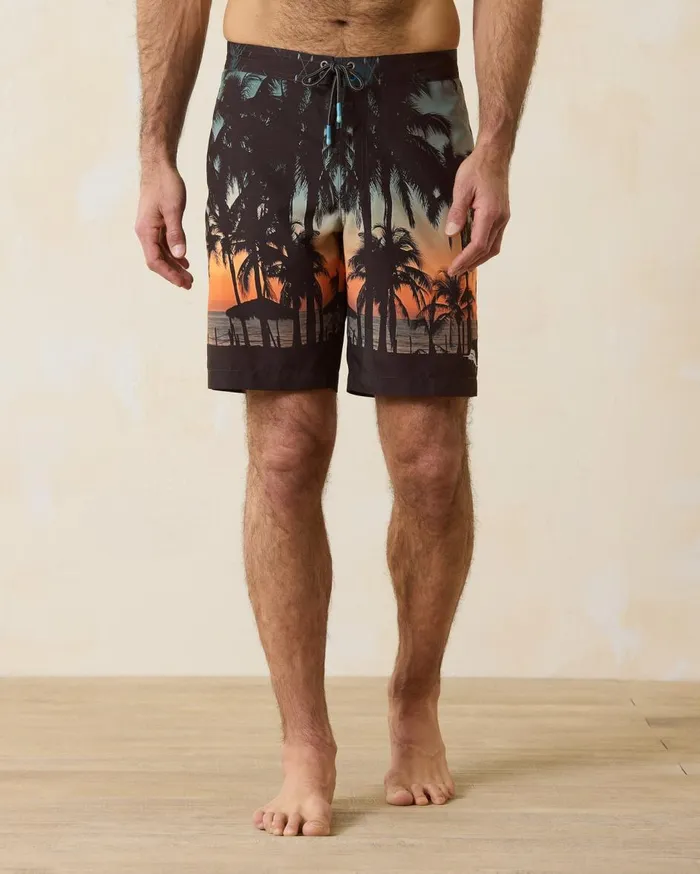 Tommy Bahama Baja Painted Geo 9Inch Boardshorts Blue Cove Men Swim and Boardshorts Tommy Bahama Baja Painted Geo 9Inch Boardshorts Blue Cove Men Swim and Boardshorts