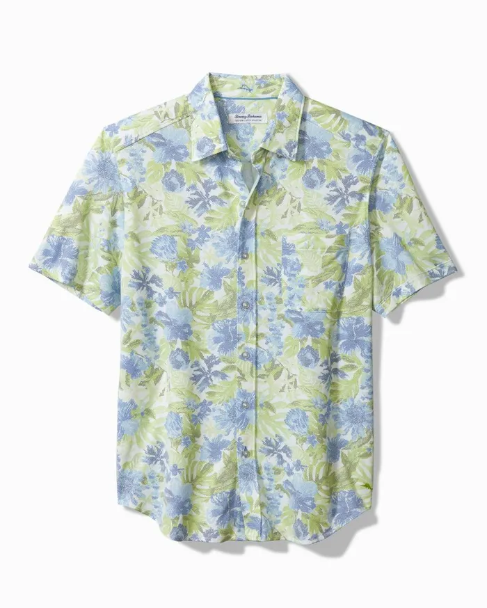 Tommy Bahama Big and Tall Bahama Coast Tropical Tiles IslandZone Polo Dark Cobalt Big and Tall Shirts Tommy Bahama Big and Tall Bahama Coast Tropical Tiles IslandZone Polo Dark Cobalt Big and Tall Shirts