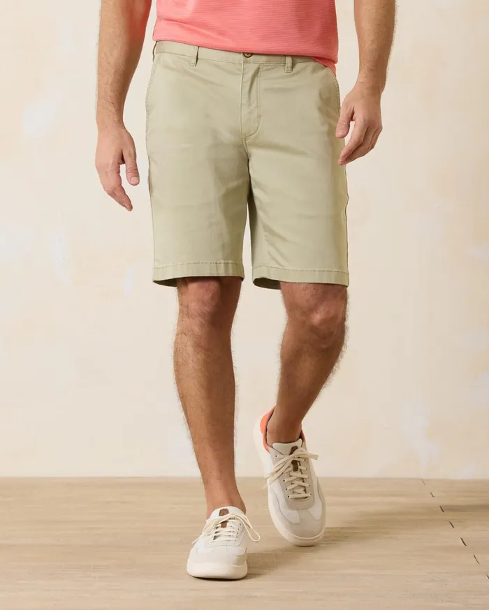 Tommy Bahama Big and Tall Boracay Chino Shorts Khaki Big and Tall Shorts