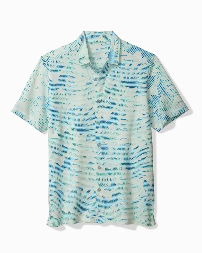 Tommy Bahama Costa Wave Leaves IslandZone ShortSleeve Shirt White Men Shirts Tommy Bahama Costa Wave Leaves IslandZone ShortSleeve Shirt White Men Shirts