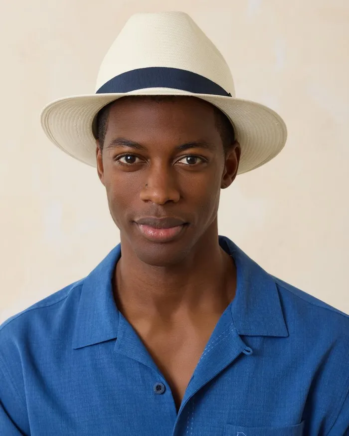 Tommy Bahama Elliott Braid Hat Natural MenBig and Tall Hats and Caps Tommy Bahama Elliott Braid Hat Natural MenBig and Tall Hats and Caps