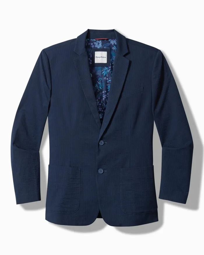 Tommy Bahama Latigo Beach LinenBlend Blazer Stone Khaki Men Jackets and Outerwear