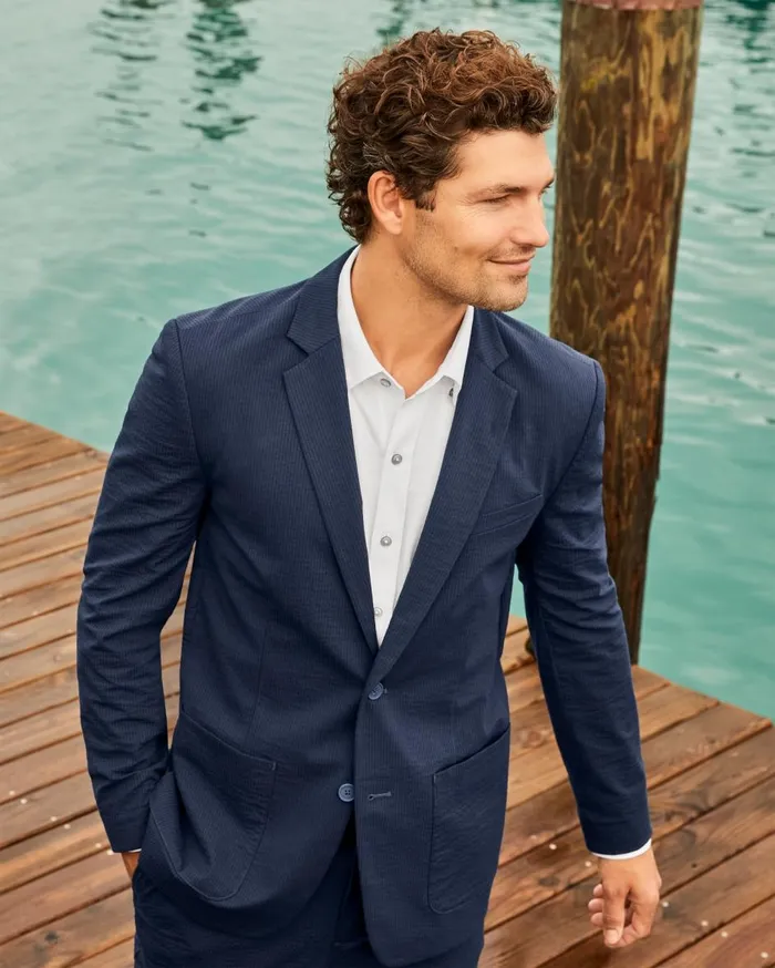 Tommy Bahama Latigo Beach LinenBlend Blazer Stone Khaki Men Jackets and Outerwear Tommy Bahama Latigo Beach LinenBlend Blazer Stone Khaki Men Jackets and Outerwear