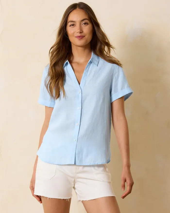Tommy Bahama Nova Wave Gulf Shore PuffSleeve Top White Women Tops and Shirts Tommy Bahama Nova Wave Gulf Shore PuffSleeve Top White Women Tops and Shirts