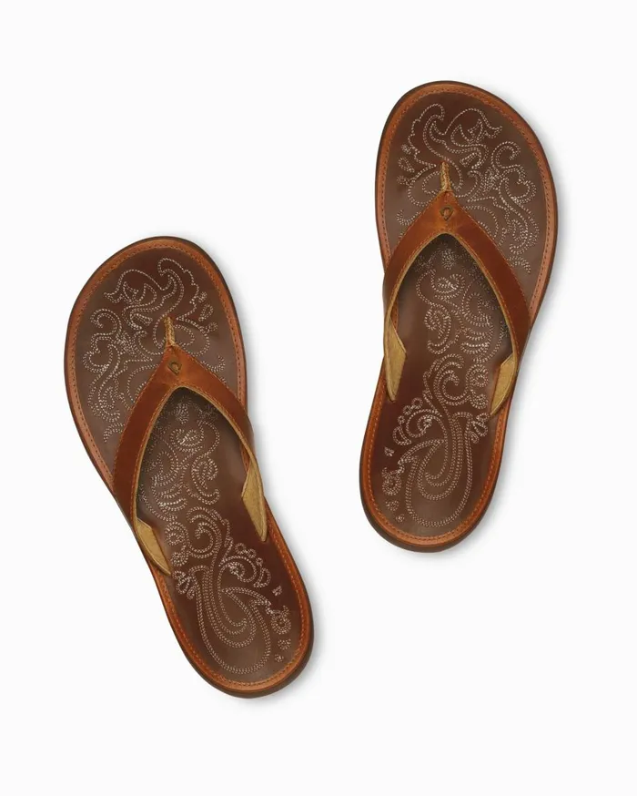 Tommy Bahama OluKai Ho039pio Leather Sandals Silver Women Shoes and Sandals Tommy Bahama OluKai Ho039pio Leather Sandals Silver Women Shoes and Sandals