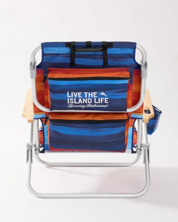 Tommy Bahama Tommy Bahama Blue Monstera Deluxe Backpack Beach Chair Multicolor Beach and Home Beach Chairs Tommy Bahama Tommy Bahama Blue Monstera Deluxe Backpack Beach Chair Multicolor Beach and Home Beach Chairs