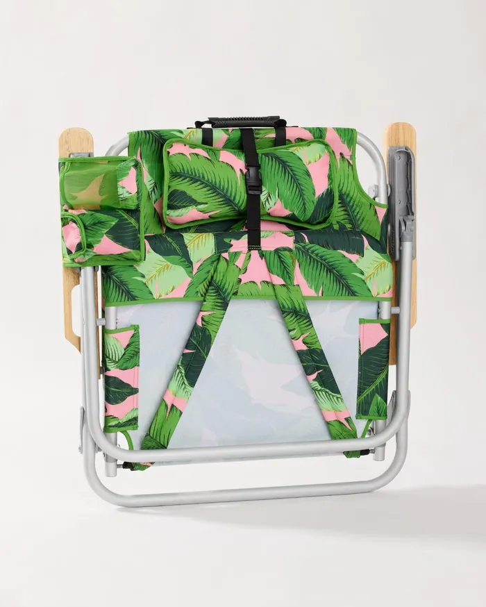 Tommy Bahama Tommy Bahama Swaying Fronds Deluxe Backpack Beach Chair Multicolor Beach and Home Beach Chairs Tommy Bahama Tommy Bahama Swaying Fronds Deluxe Backpack Beach Chair Multicolor Beach and Home Beach Chairs