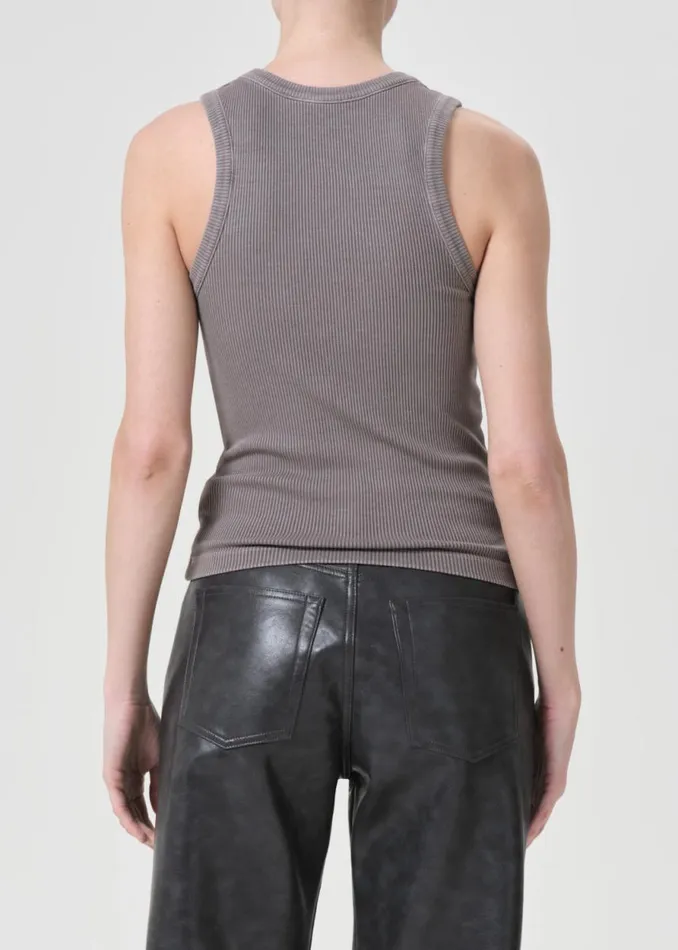 Tops and Bodysuits Women Agolde Poppy Tank In Shaker