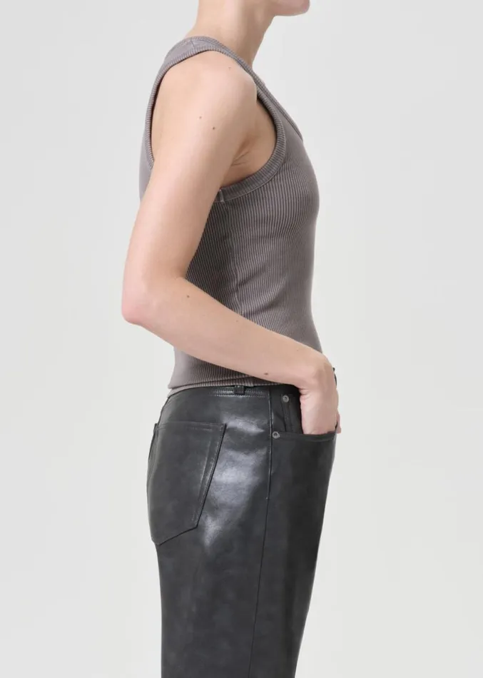 Tops and Bodysuits Women Agolde Poppy Tank In Shaker