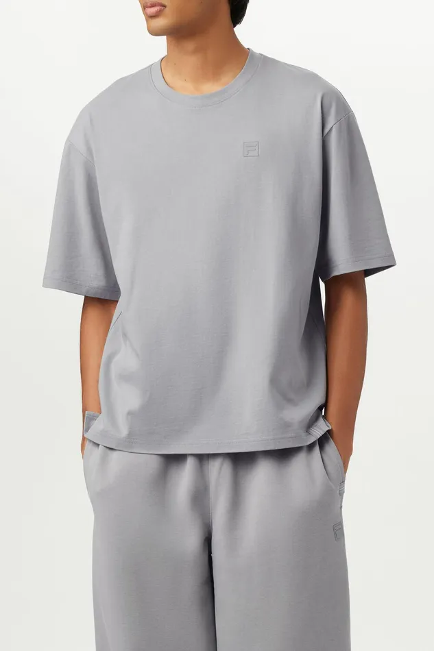 Tops and TShirts Women Fila Apex Relaxed Box Tee 051 Ultimate Gray Tops and TShirts Women Fila Apex Relaxed Box Tee 051 Ultimate Gray