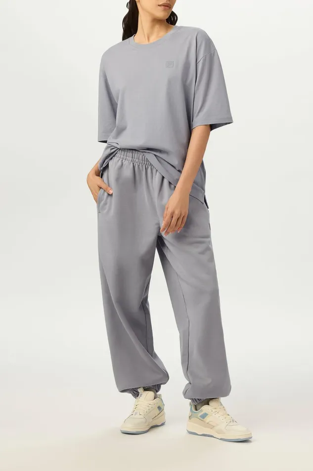 Tops and TShirts Women Fila Apex Relaxed Box Tee 051 Ultimate Gray Tops and TShirts Women Fila Apex Relaxed Box Tee 051 Ultimate Gray