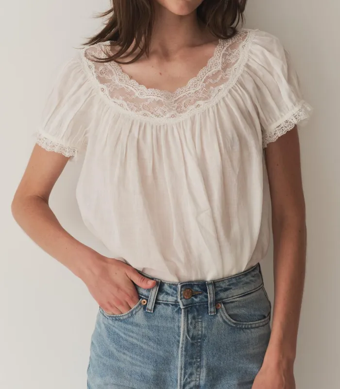 Tops Women DEN Caprice Top Salt