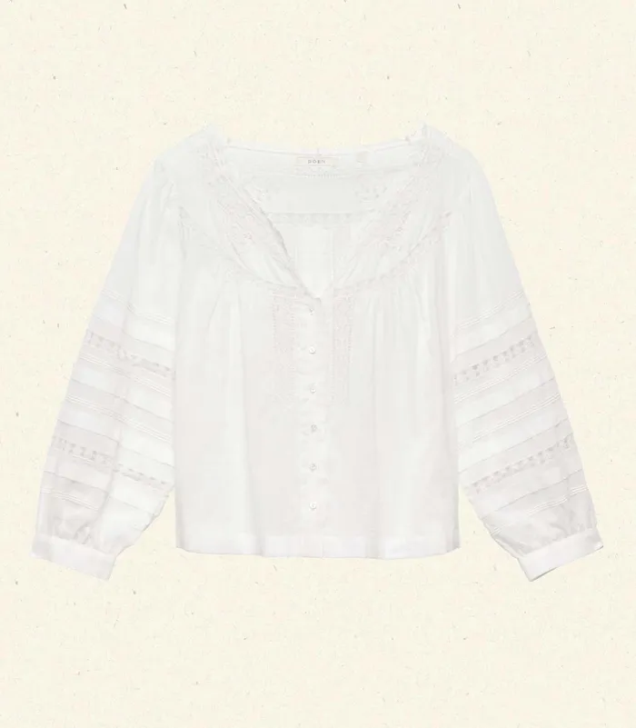 Tops Women DEN Celeste Top Salt Tops Women DEN Celeste Top Salt