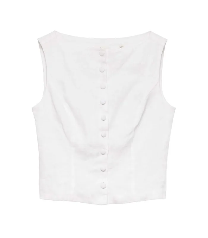 Tops Women DEN Hayden Top Salt Tops Women DEN Hayden Top Salt