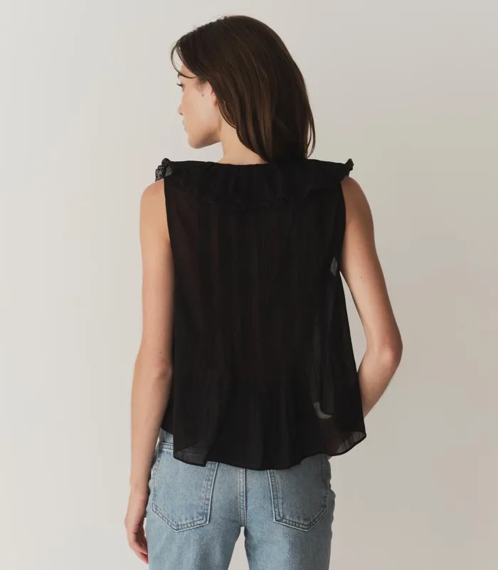 Tops Women DEN Hilda Top Black Tops Women DEN Hilda Top Black