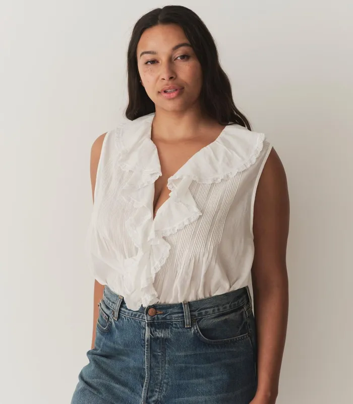 Tops Women DEN Hilda Top Salt Tops Women DEN Hilda Top Salt