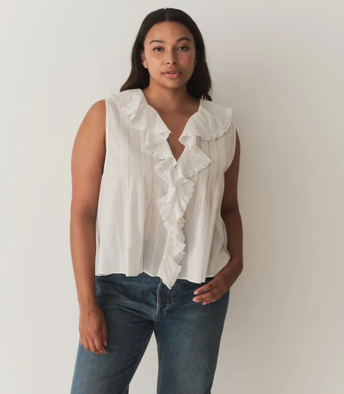 Tops Women DEN Hilda Top Salt Tops Women DEN Hilda Top Salt