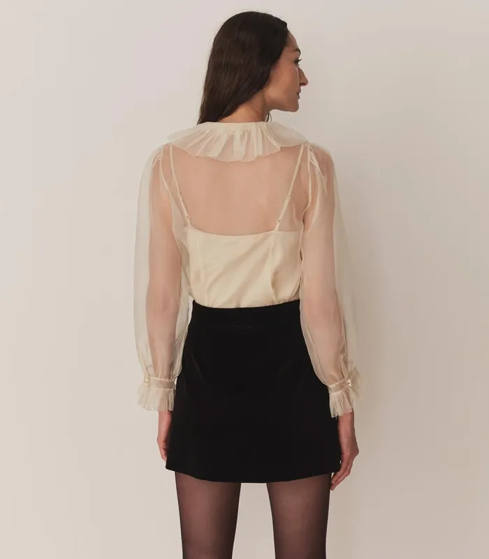 Tops Women DEN Pascal Top Mother Of Pearl Tops Women DEN Pascal Top Mother Of Pearl