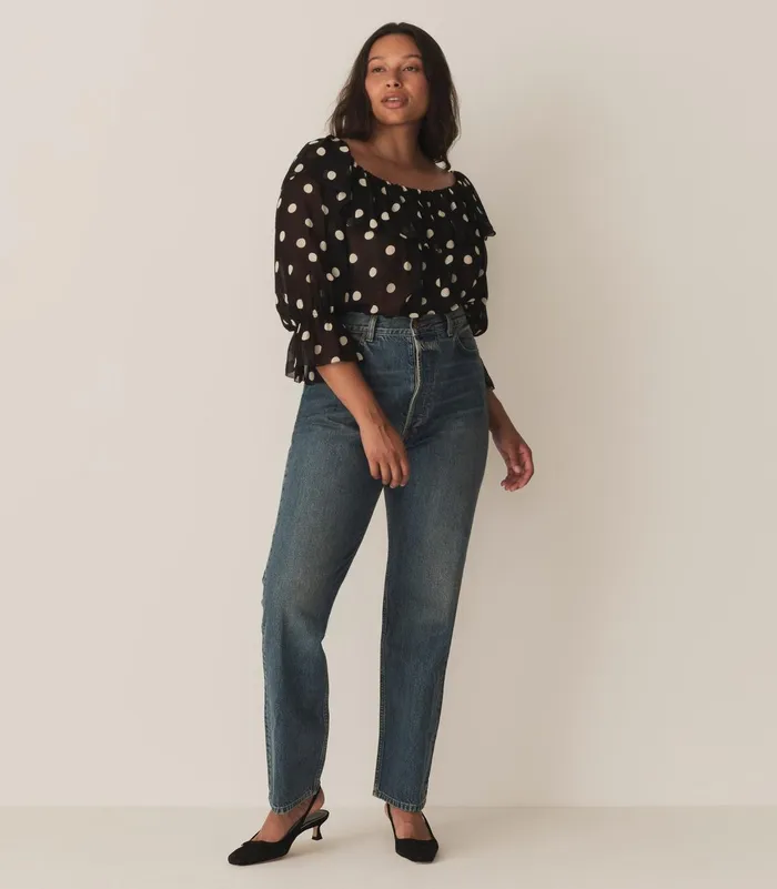 Tops Women DEN Vivian Top Solstice Sky Dot