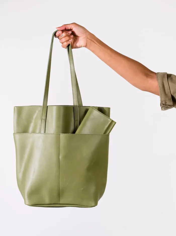 Totes and Shoulder Bags Able Women Selam Tote Moss