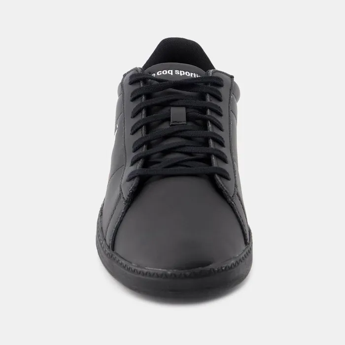 Trainers And Sneakers Men Le Coq Sportif Shoes COURTSET2 Triple Black