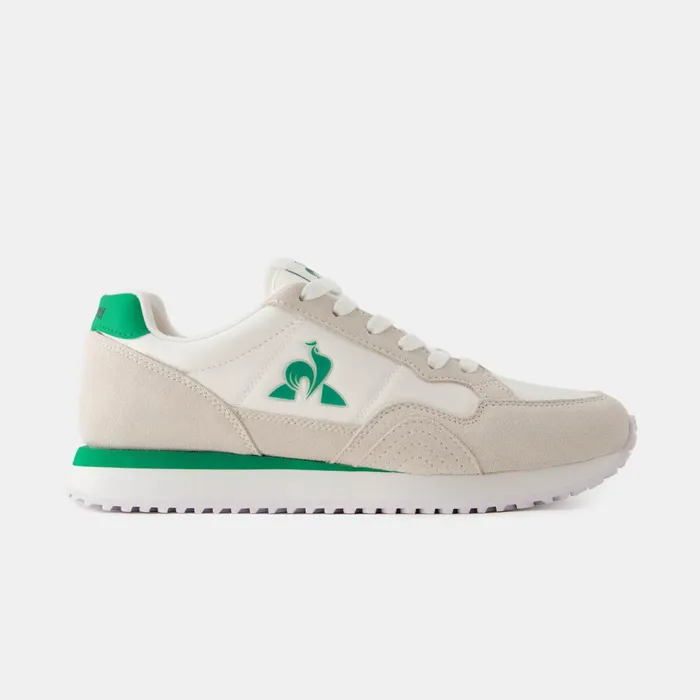 Trainers And Sneakers Men Le Coq Sportif Shoes JET STAR2 Optical Whitejolly Green Trainers And Sneakers Men Le Coq Sportif Shoes JET STAR2 Optical Whitejolly Green