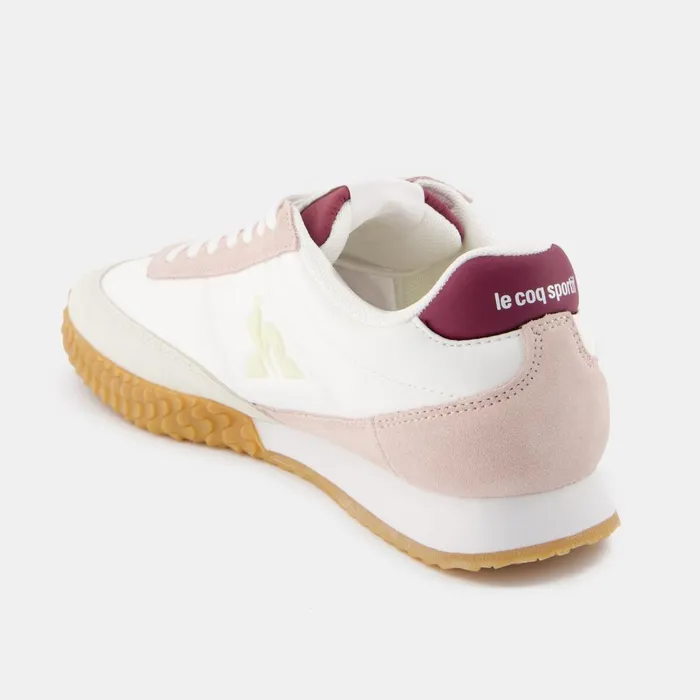 Trainers And Sneakers Women Le Coq Sportif Shoes VELOCE I W Bone Whitemauve Chalk
