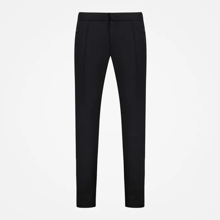 Trousers And Joggers Men Le Coq Sportif Coq D039or Trousers Slim En Milano 420gr Black