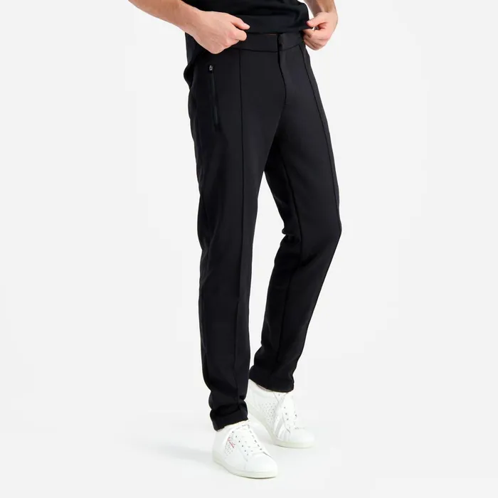 Trousers And Joggers Men Le Coq Sportif Coq D039or Trousers Slim En Milano 420gr Black