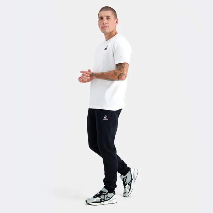 Trousers And Joggers Men Le Coq Sportif Essentiels Trousers Regular Black Trousers And Joggers Men Le Coq Sportif Essentiels Trousers Regular Black